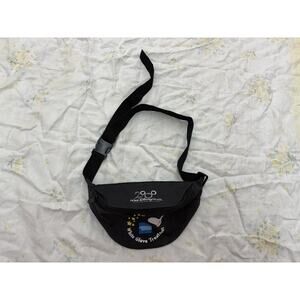 Walt Disney World 2000 AMEX White Glove Fanny Pack Promo Bag Black Millennium